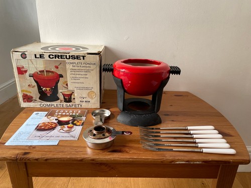 Creuset complete fondue - le,