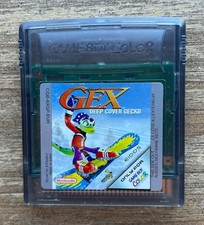 Gex 3 Deep Cover Pocket Gecko Nintendo Gameboy Color Advance Game, GENUINE!