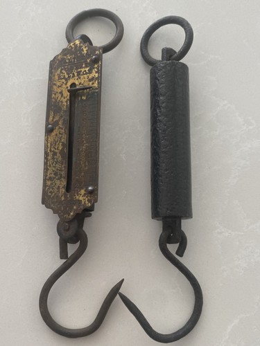Vintage brass spring - 2,