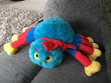 WOOLLY AND TIG SPIDER SOFT PLUSH TOY POSABLE LEGS Talking New Batteries