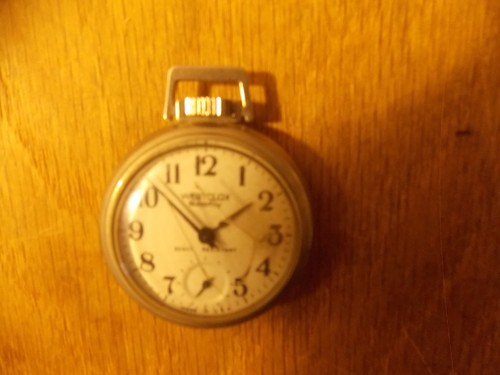 Vtg westclox scotty wind up - "scotty",