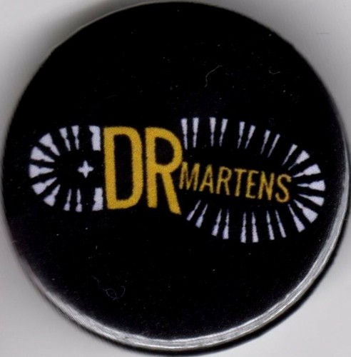 Martens pin button - dr, badge