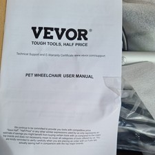 VEVOR 2 Wheels Pet Wheelchair