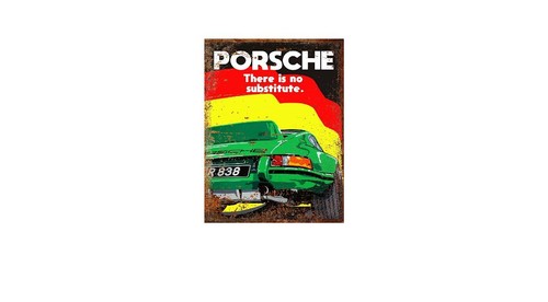 Porsche 911 rsr retro metal - porsche,