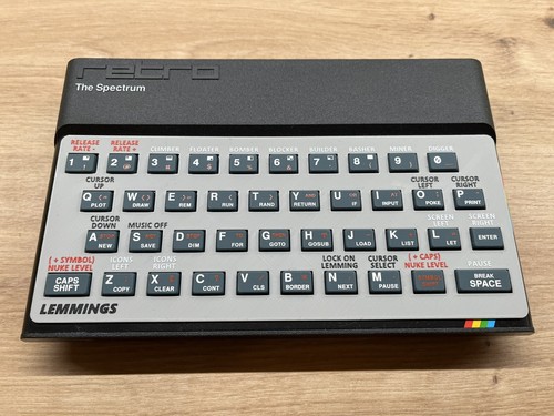 Lemmings keyboard overlay - -,