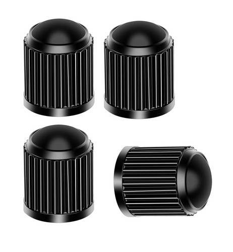 Black plastic alloy wheel - wheel, dust