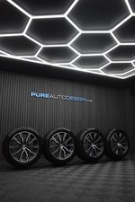 Genuine 20" BMW X5 X6 740M Alloy Wheels Diamond Cut Pirelli Run Flat 5-6mm Tyres