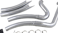 Vance & Hines 26065 Big Radius 2-Into-2 Exhaust System Chrome harley breakout