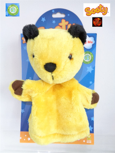 Sooty soft plush toy hand - sooty,