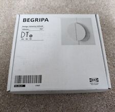 BEGRIPA IKEA White Half Round Moon Pack Of 2 Door Handle Knobs 705.400.81 New