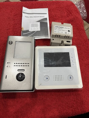 Wire video door intercom - video,