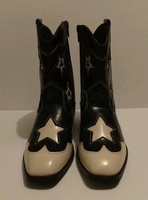 Zara Black White Star Cowboy