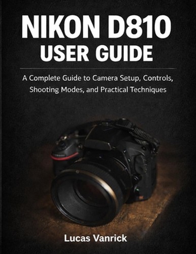 Nikon d810 user guide - d810, a