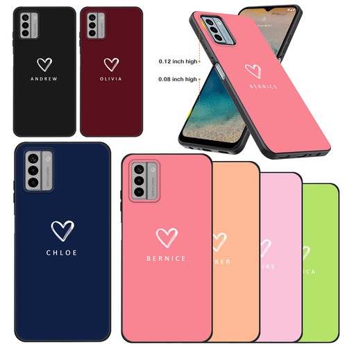 Heart personalised phone - heart,