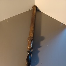 Antique brass garden plant