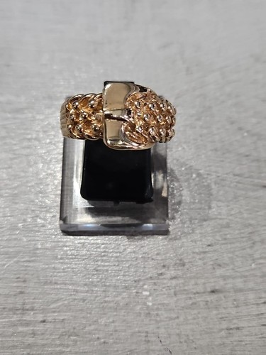 9ct yellow gold buckle belt - 9ct,