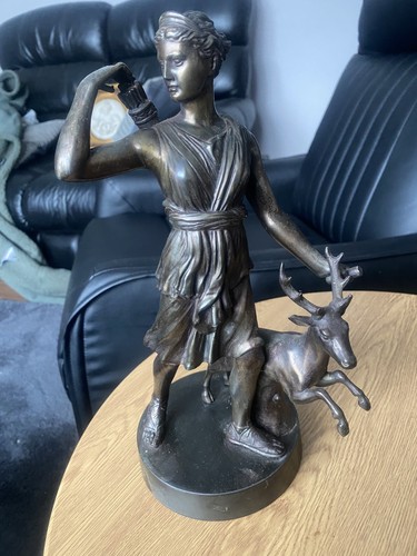 Diana the huntress goddess - the,