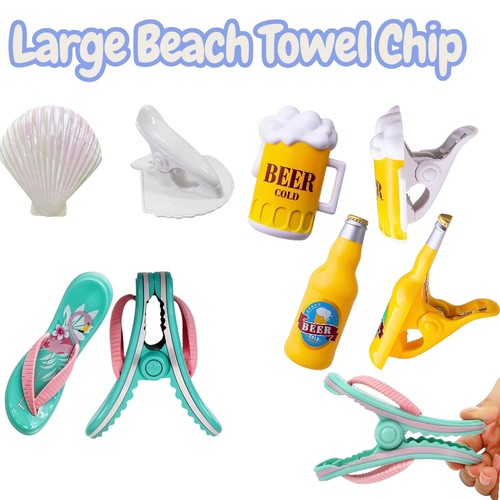 Beach towel clips 2pcs strong - clips,
