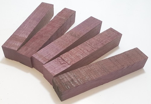 Purpleheart pen blanks - blanks, pack