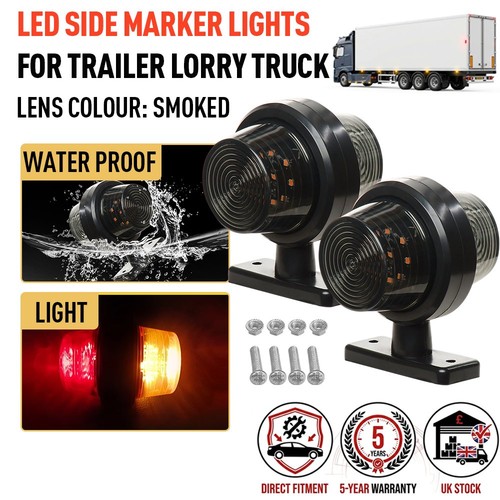Smoked led side marker - led,