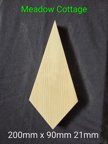 Shed roof diamond finial - 1x,