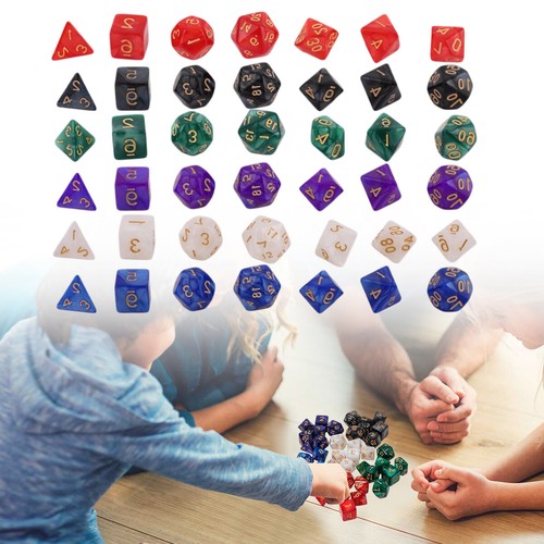 42x dnd dice set - dice,