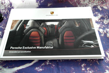 Porsche Exclusive Manufacture 06/19 UK Brochure - 63pgs - A5 H'back - English
