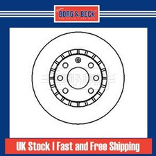 2x Brake Discs Vented For Vauxhall Astra MK2 2.0 GTE 16V Borg Front 569001