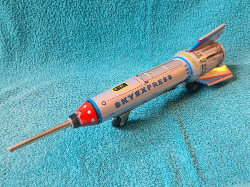 Vintage sky express spaceship - express,