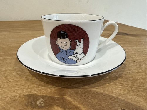 Rare porcelain tintin cup and - porcelain,