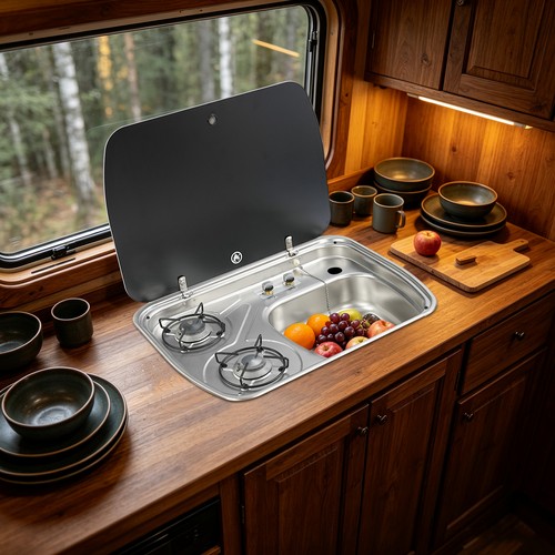 Burner lpg cooktop sink - lpg,