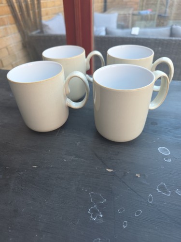 Denby linen mugs - linen, of