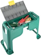 3 In 1 Gardener's Kneeling Padded Kneeler Seat Hand Tools Storage Portable Stool
