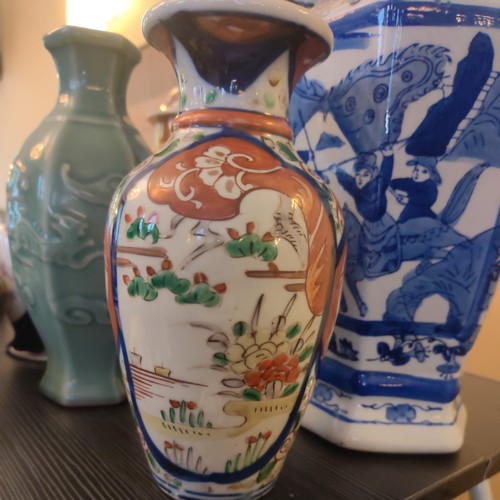 Antique japanese imari vase - japanese,
