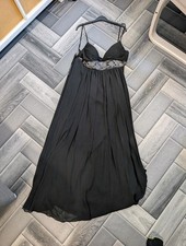 Debut Black Maxi Dress - Size