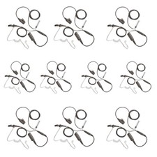10 X Sepura Radio Covert Acoustic Earpiece Headset for STP8030, STP8035, STP8038