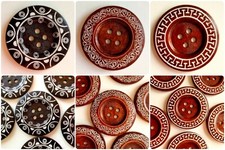 LUXURY LARGE WOODEN PATTERNED