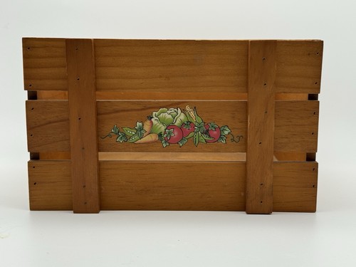 Vintage wooden vegetable - vintage, crate