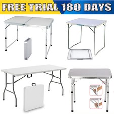 Folding Trestle Table Picnic