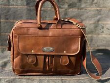Leather Laptop Messenger Bag