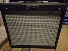 Vintage Fender Blues Junior Guitar Amp. 120v  180w.  Great Condition!!! w/cover
