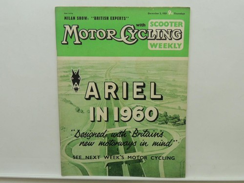 Dec 1959 motorcycling magazine - 1959,