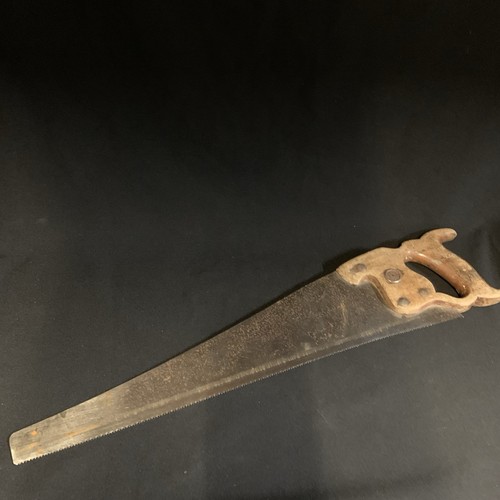 Vintage disston hand saw usa - disston,