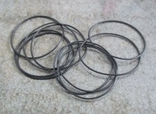 0.7mm, 0.6mm, 0.5mm Watch gaskets O rings seals 12mm-30mm diameter sizes x2 x5