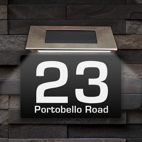 House number plaques - house,