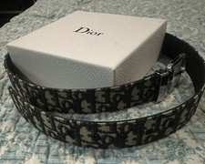 Beige and Black Dior Oblique