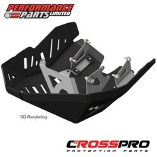 Moto Morini XCape 649 2022 CrossPro Matt Black Aluminium Engine Sump Plate Guard