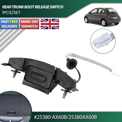 Tailgate boot opening button - boot,