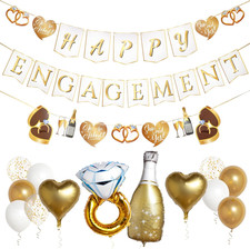 Happy Engagement Banner, Just