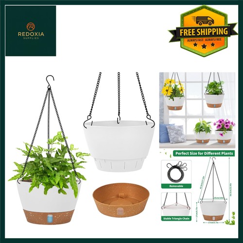 Self watering hanging planter - watering,